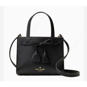 Kate Spade Black Hayes Leather Satchel